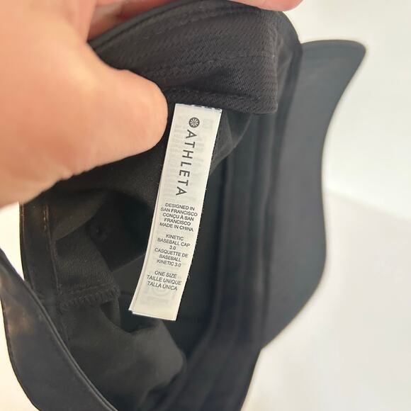 Athleta Kinetic Baseball Hat Black - Picture 4 of 5